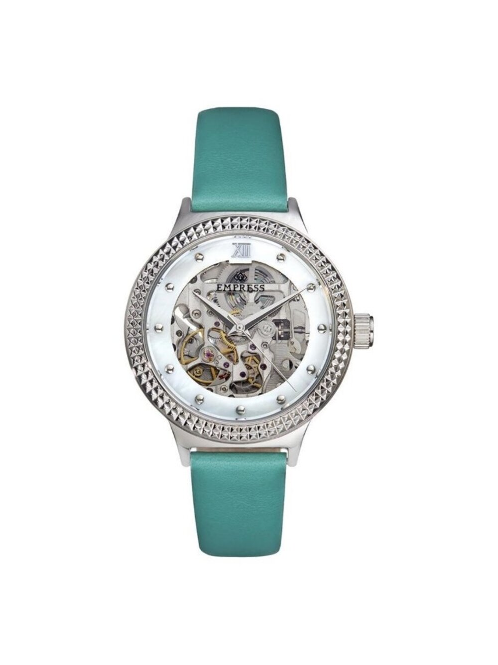 NWT Empress Alice Automatic White Dial Ladies Watch